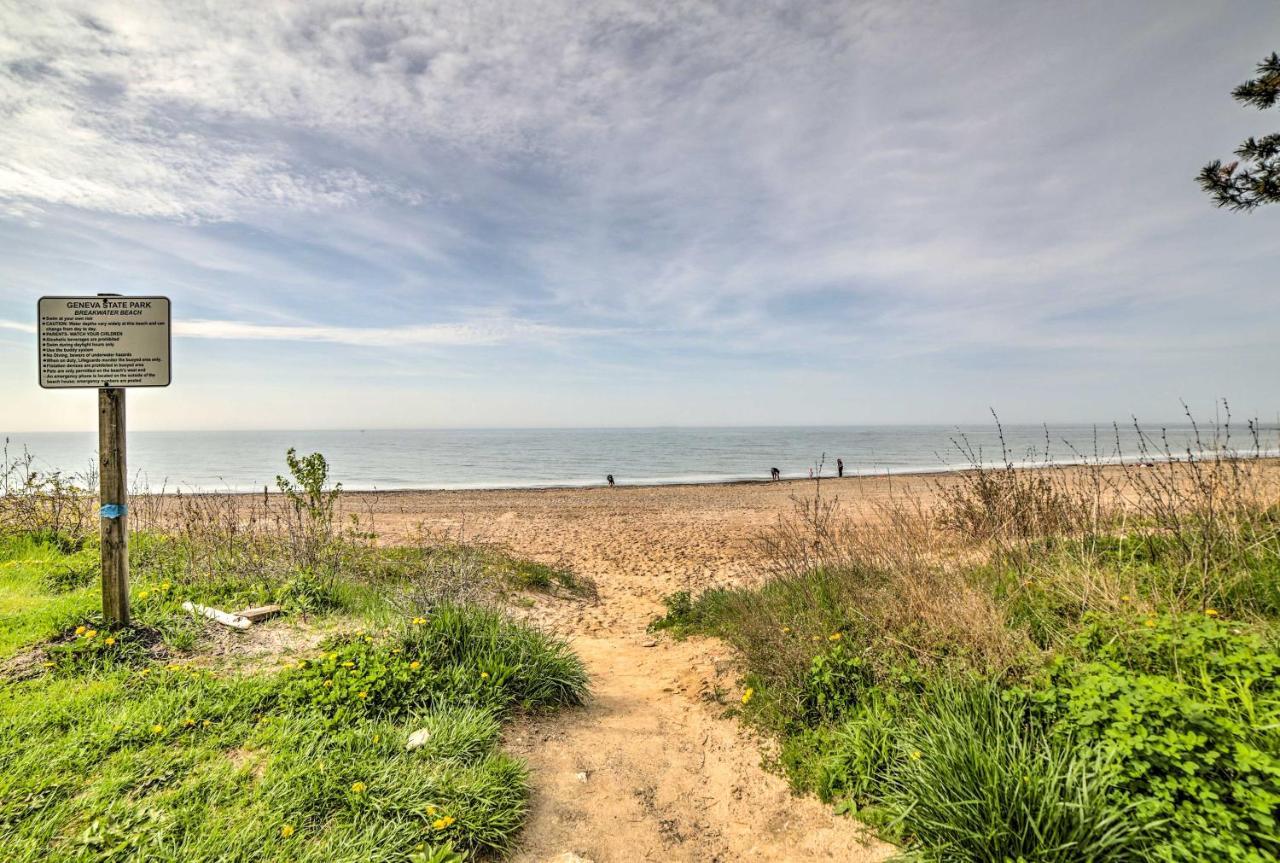 Geneva Cottage With Patio - Walk To Park, Lake Erie! Exterior foto